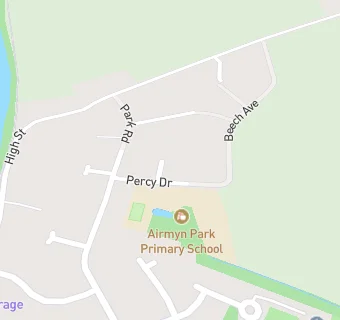 map for Airmyn Park Primary School