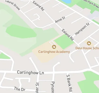 map for Carlinghow Academy