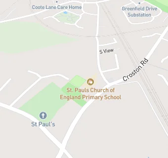 map for Lancashire Catering (Farington Moss St Paul's C Of E Primary