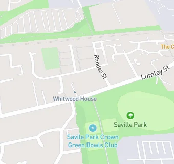 map for Whitwood House