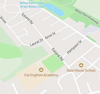 map for Carlinghow Academy