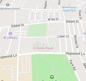 map for Crossley House