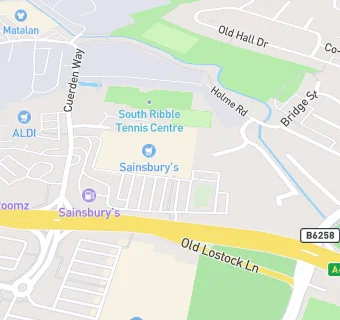 map for Sainsbury's