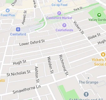 map for Hugh Street Store