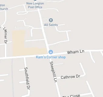 map for Kam's Corner Shop