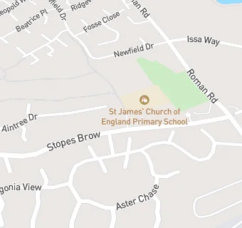 map for St James C of E Primary School - Dolce Ltd
