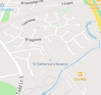 map for St. Catherine's Hospice