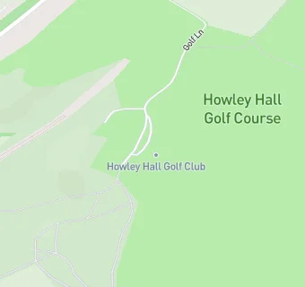 map for Howley Hall Golf Club