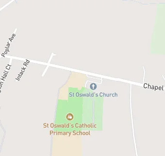 map for LCCS At St. Oswalds R.C. School