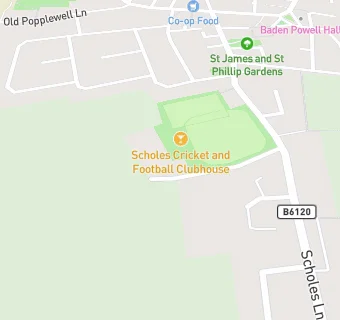 map for Scholes Cricket And Athletic Club