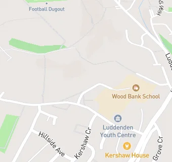 map for Wood Bank School