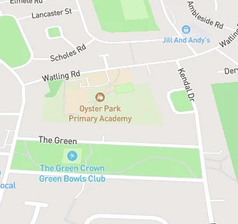 map for Castleford Oyster Park Junior School