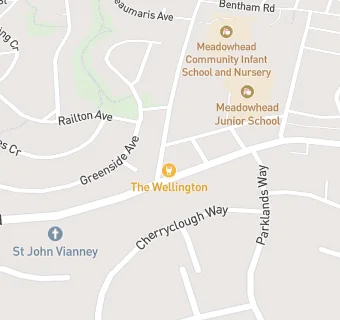 map for Wellington Inn