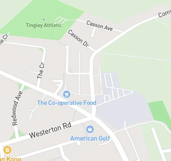 map for East And West Ardsley Social Club