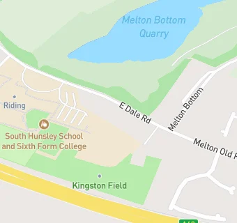 map for South Hunsley School and Sixth Form College - The Space