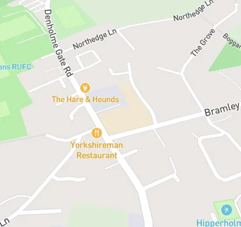 map for Hipperholme Grammar School