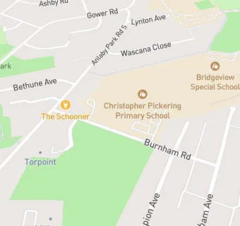 map for Christopher Pickering Primary School