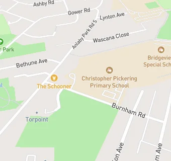 map for Christopher Pickering Primary School