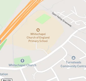 map for Whitechapel Church of England Primary School