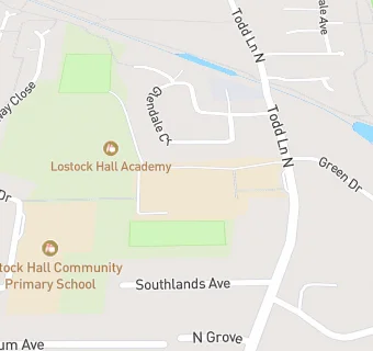 map for Lostock Hall Academy