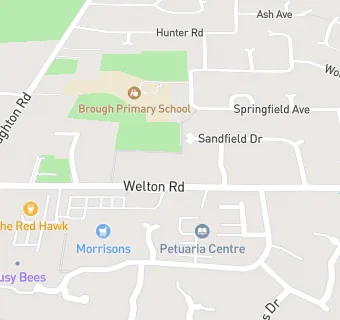 map for Wm Morrisons Filling Station