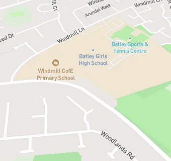 map for Windmill CofE (VC) Primary School