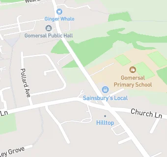 map for Sainsburys