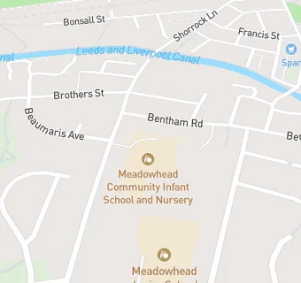 map for Meadowhead Community Infant School and Nursery