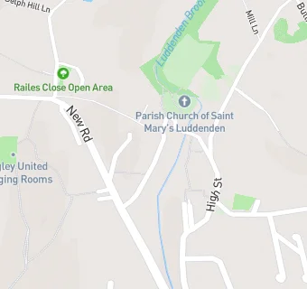 map for Luddenden CofE Infants' School