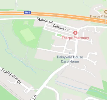 map for Daisy Vale House Care Home