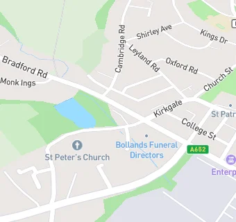 map for Kirkgate Surgery