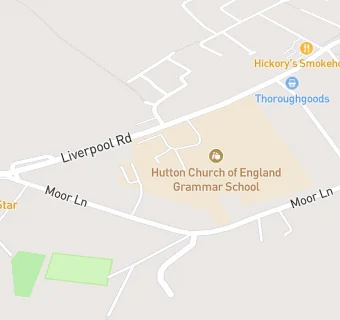 map for Hutton Church of England Grammar School