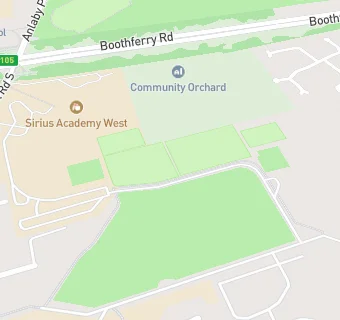 map for Pickering High School Sports College