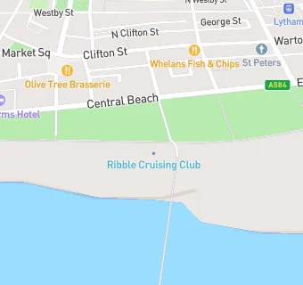 map for Ribble Cruising Club