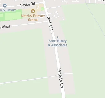 map for Methley Junior School