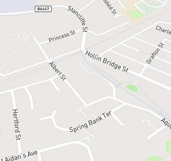 map for Blackburn Community Fridge