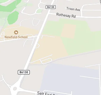 map for Queen's Park Technology College