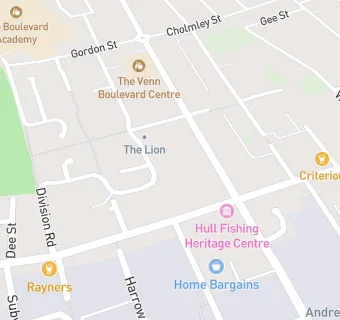 map for Redbourne Street Methodist Church