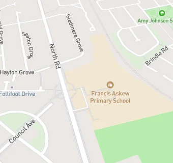 map for Francis Askew Primary School