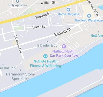 map for Nuffield Health Fitness & Wellbeing