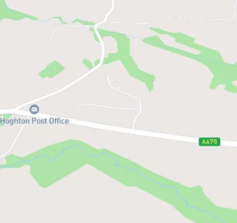 map for Hoghton Post Office