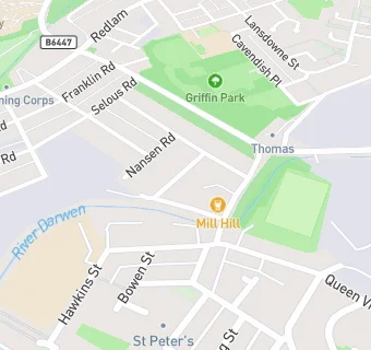 map for Mill Hill Hotel