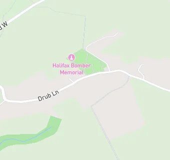 map for Drub Lane Working Mens Club