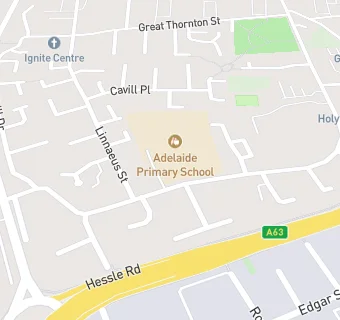 map for Foodbank @ Adelaide Primary School