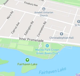 map for Fairhaven Lake Pavilion