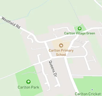 map for Carlton Post Office