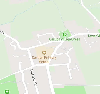 map for Carlton Primary School