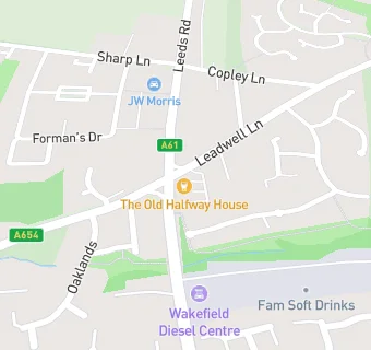 map for Halfway House