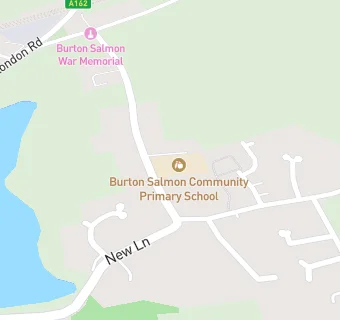 map for Burton Salmon Community Primary School