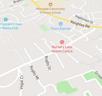 map for Nursery Lane Stores & Off Licence